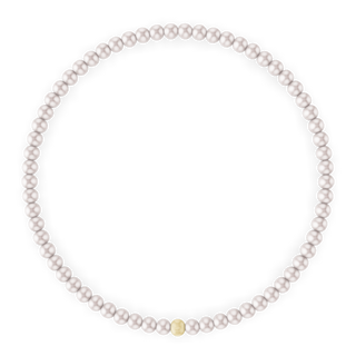 3MM White Pearl Bracelet