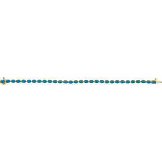 Azuré Turquoise Line Bracelet
