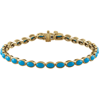 Azuré Turquoise Line Bracelet