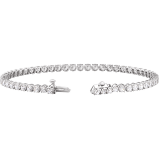 Éclat Continu 14K Gold Lab-Grown Lightweight Diamond Tennis Bracelet – 2, 5 or 10 CTW