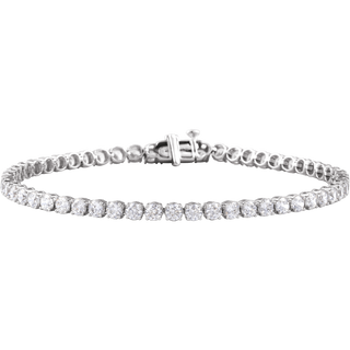 Éclat Continu 14K Gold Lab-Grown Lightweight Diamond Tennis Bracelet – 2, 5 or 10 CTW