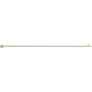 Éclat Continu 14K Gold Lab-Grown Lightweight Diamond Tennis Bracelet – 2, 5 or 10 CTW