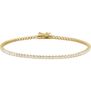 Éclat Line Diamond Bracelet  14K Gold GC