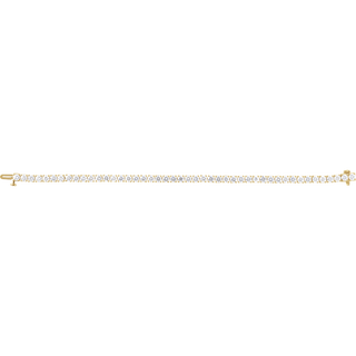 14K Gold Lab-Grown Diamond Tennis Bracelet – L'eternel