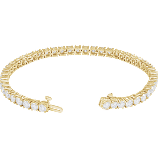 14K Gold Lab-Grown Diamond Tennis Bracelet – L'eternel