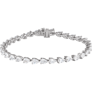 Rivière Élégance Diamond Bracelet 14K White & Yellow Gold