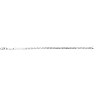 Victoire 14K White Gold 5 1/2 CTW Oval Lab-Grown Diamond Bracelet