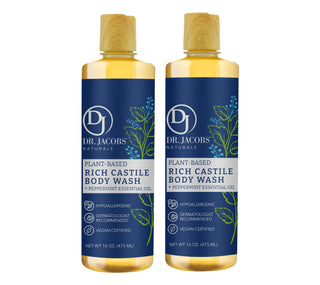 Peppermint Castile Body Wash (All American)
