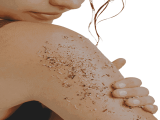 Exfoliating Organic Anti-Acne Body Scrub - Bulgarian Rose Fragrance