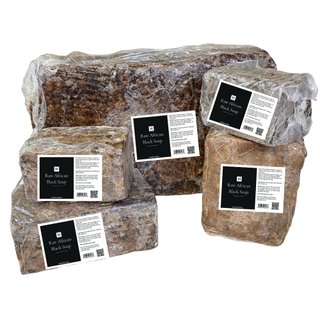 Raw African Black Soap