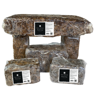 Raw African Black Soap