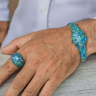 Spider Net Cuff