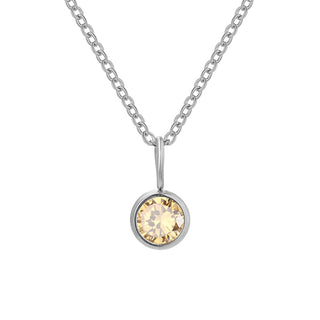 Lumière Birthstone Necklace Month & Zodiac Collection