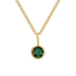 Lumière Birthstone Necklace Month & Zodiac Collection