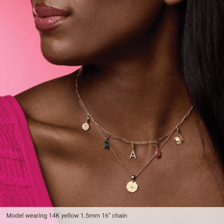 The Essential 14K Solid Gold Cable Chain Necklace