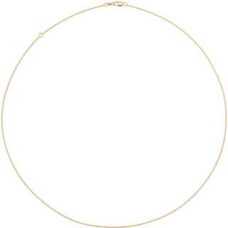 The Essential 14K Solid Gold Cable Chain Necklace