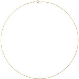 Auréline 14K Yellow Gold-Filled Cable Chain – 1 mm