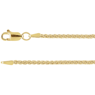 Épi Solaire 14K Gold-Filled & Solid Gold Wheat Chain