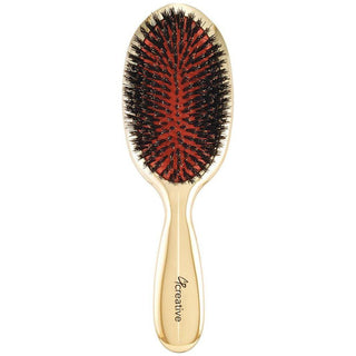Classic Signature Gold Paddle Boar Bristle Hair Brush