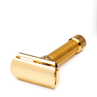 Rex Supply Co. Ambassador DeLuxe Gold Adjustable Stainless Steel DE Razor RSC-101G