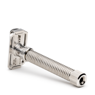 Rex Supply Co. Ambassador XL Adjustable Stainless Steel DE Safety Razor RSC-107