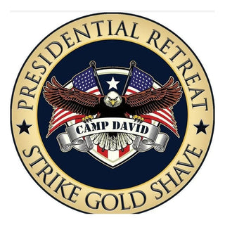 Strike Gold Shave Camp David Shaving Collection