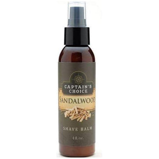 Captain's Choice Sandalwood Shave Balm 4 Oz