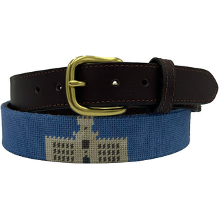 Stock Design - The Citadel Days - Officially Licensed - Hand-stitched Needlepoint Belt