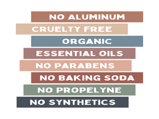 ORGANIC DEODORANT- LEMONGRASS FRAGRANCE - FOR WOMEN
