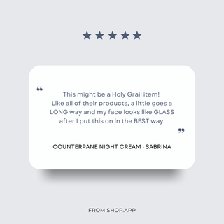 Counterpane Tallow Night Cream
