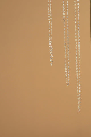 STERLING SILVER CABLE CHAIN