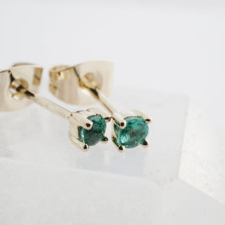 Tiny Birthstone Studs