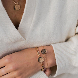 Custom Minimal Star Map Bracelet Set