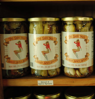 Sweet & Spicy Pickle Spears