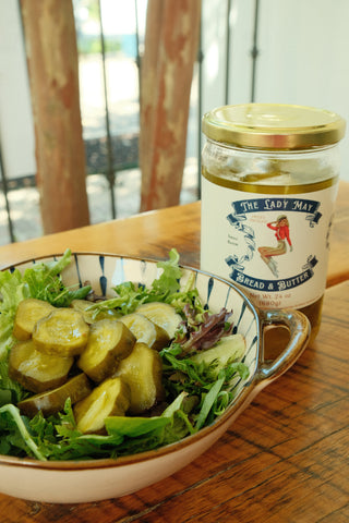 Sweet Bread & Butter Pickle Slices