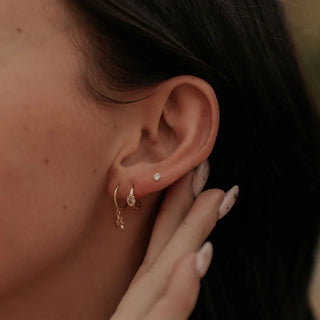 Aspen Diamond Hoops