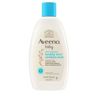 Aveeno Shampoo Daily Moisture Healthy Start Newborn Wash 8 oz