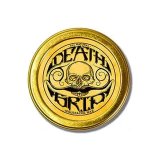 Death Grip Sudden Death All-Natural Strong Hold Mustache Wax 1 oz
