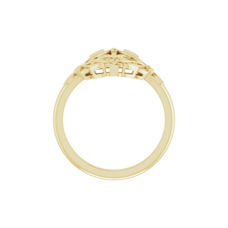 Rosette Héritage Ring