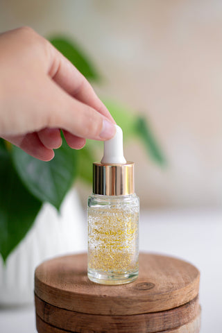 24K Gold Radiance Concentrate Serum – Vegan, Gluten-Free Hydrating & Illuminating Formula