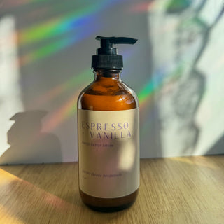 Espresso + Vanilla Mango Butter Lotion