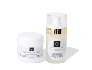 Two-Step Facial System - Scrub and Moisturizer - For MEN