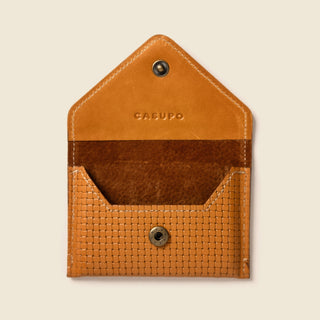 Mini Envelope Wallet With RFID protection - Tan Limited Edition