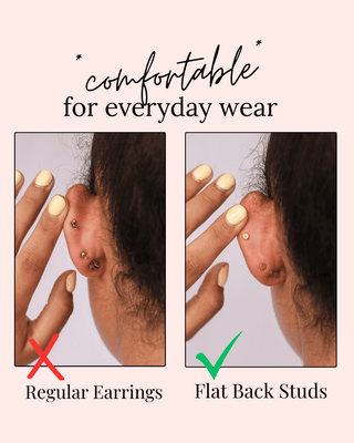 Crystal Flat Back Stud