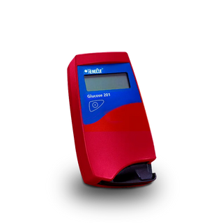 HemoCue Glucose 201 System Kit (Analyzer & 50 Microcuvettes) | POCT, Professional Use