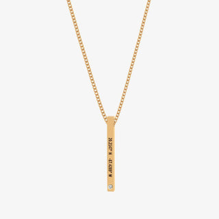 Extra Custom Bar Necklace