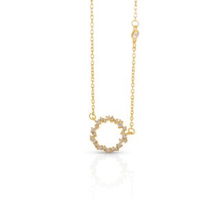 RING CHARM GOLD NECKLACE