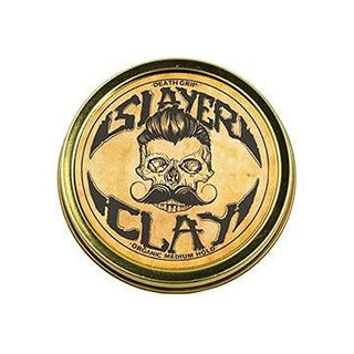 Death Grip Slayer Organic Medium Hold Hair Clay 2 oz