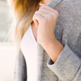 Crystal Mini Heart Bracelet - Final Sale