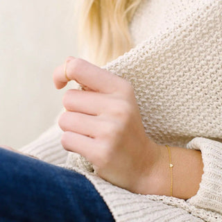 Crystal Mini Heart Bracelet - Final Sale